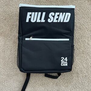 Nelk Boys Full Send Black 24 Pack Cooler Backpack